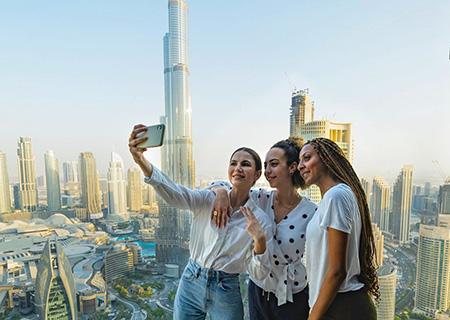 Burj Khalifa + Address Sky views