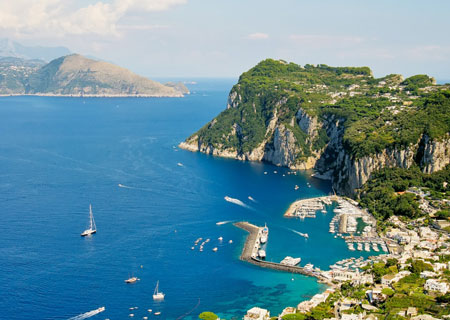 Tour durch Capri & Blaue Grotten