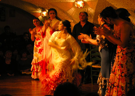 Spettacolo di flamenco