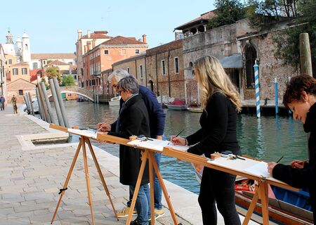 Acquerelli Veneziani: Lezione di Pittura