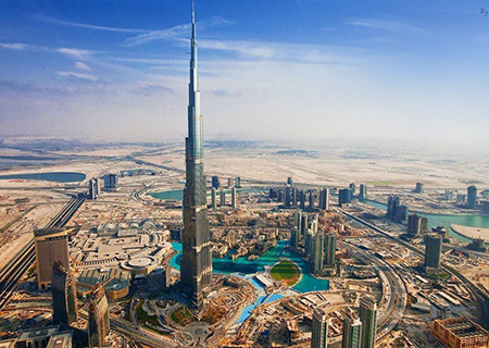 At The Top, Burj Khalifa Livello 124 all'alba