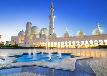 Moschea e Warner Bros World - da Abu Dhabi