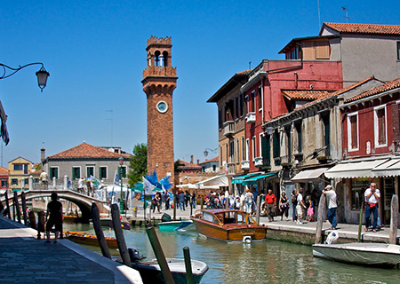 Glass factory and Murano island tour