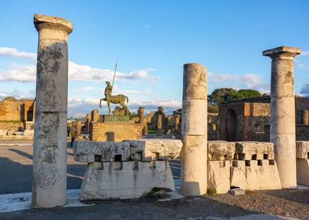 Pompei e Vesuvio con pranzo e vino